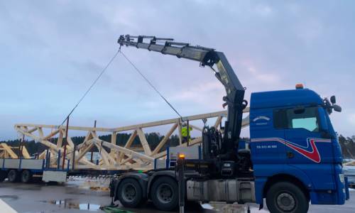 Transport av byggevarer